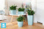 Lechuza Cubico кашпо, антрацит металлик 22-l, 22-w, 41-h