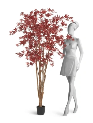Искусственный клён японский Вайлд красный TREEZ Collection 180h