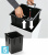 Lechuza Maxi Cubi кашпо, белое 14-l, 14-w, 26-h
