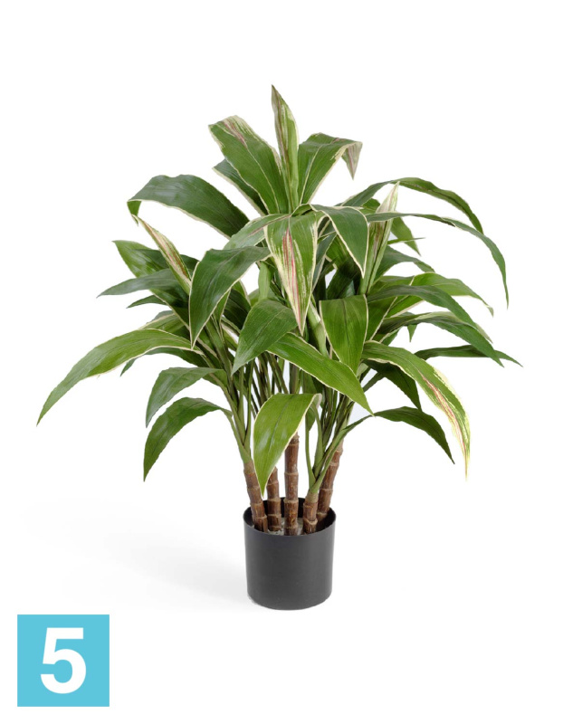 Кордилина в горшке искусственная TREEZ Collection (5 стволов) 73h