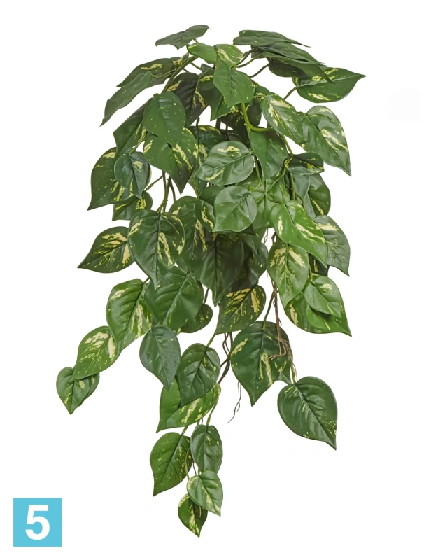 Искусственный Потос куст ампельный (серия FR - огнезащита) TREEZ Collection 70h