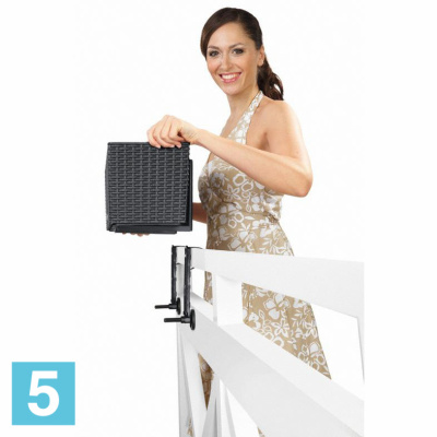 Lechuza Balconera Cottage кашпо, белое 80-l, 19-w, 19-h в #REGION_NAME_DECLINE_PP#