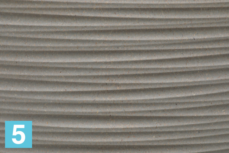 Кашпо Lamela Juka eco Dluto, серое 25-l, 25-w, 26-h