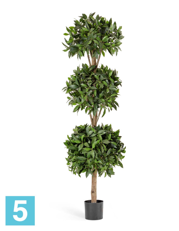 Лавр шар тройной искусственный TREEZ Collection 180h