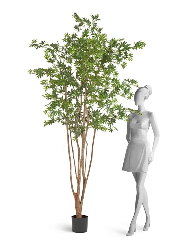 Искусственный клён японский Вайлд зелёный TREEZ Collection 180h