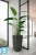 Кашпо с автополивом Lamela Finezja Eco Recycled Beton, серый бетон 30-l, 30-w, 57-h