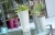 Кашпо Prosperplast TUBUS SLIM Beton Effect, антрацит 20-d, 38-h Кашпо Prosperplast TUBUS SLIM Beton Effect, антрацит 20-d, 38-h