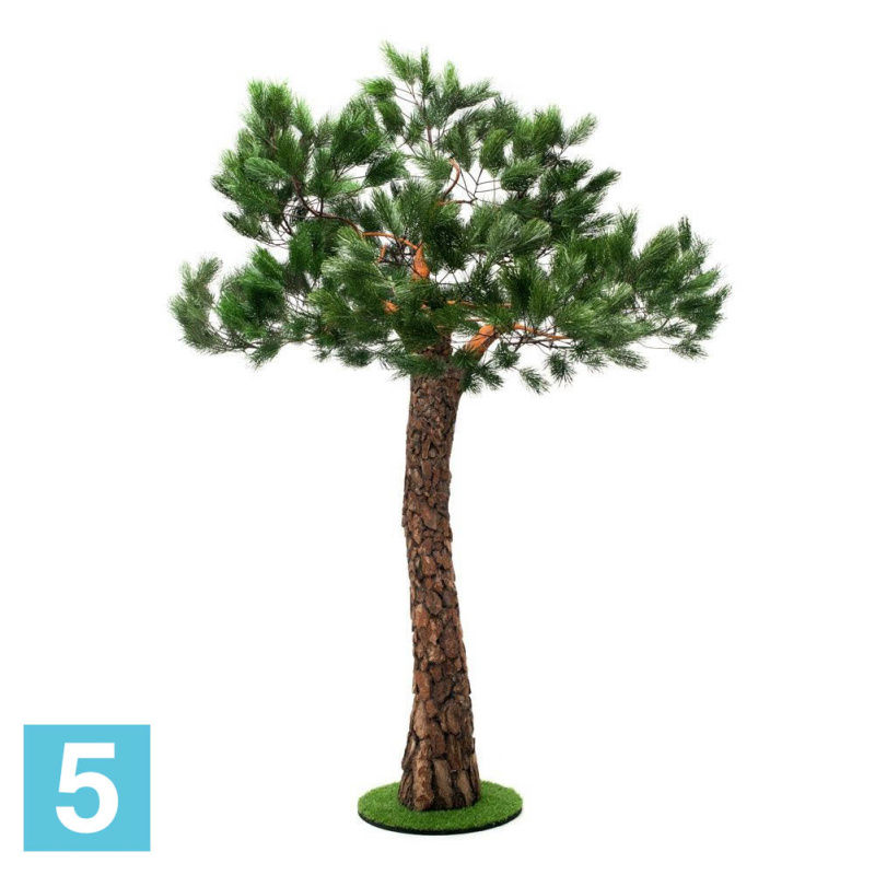 Сосна с натур.корой искусственная Alseed, h-250 см.