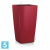 Lechuza Cubico кашпо, красное 40-l, 40-w, 75-h