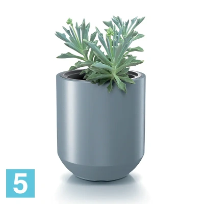 Кашпо Prosperplast HEOS, медное 39-d, 44-h
