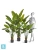 Искуственная стрелиция New Style с UV-защитой (Sensitive Botanic) TREEZ Collection 160h