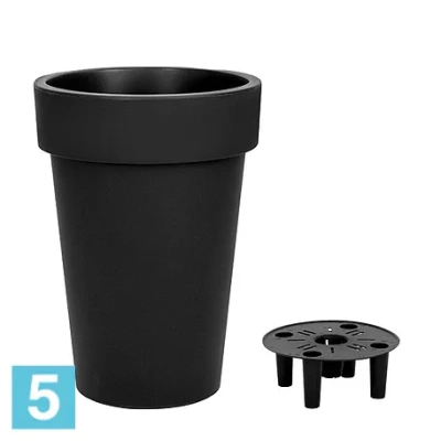 Кашпо Ola Dom LOFT LONG, мокко 56,3-d, 75-h