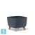 Кашпо Prosperplast GRACIA Square, антрацит 29-l, 29-w, 22-h