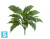 Хоста Соу искусственная Свит зелёная с белой каймой (Sensitive Botanic) TREEZ Collection