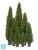 Туя искусственная TREEZ Collection Брабант пушистая уличная 90h (крона d-35, h-80)
