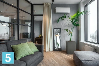 Кашпо на колесиках Lamela KARO Eco Recycled Beton, антрацит 40-l, 40-w, 60-h