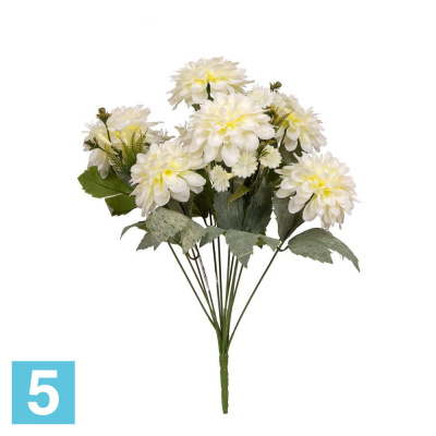 Букет хризантем*13 искусственный Alseed, h-49 см., микс