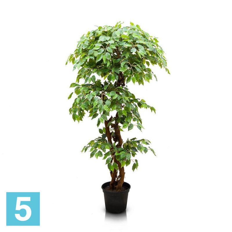 Фикус искусственный Alseed, 180 см., латекс