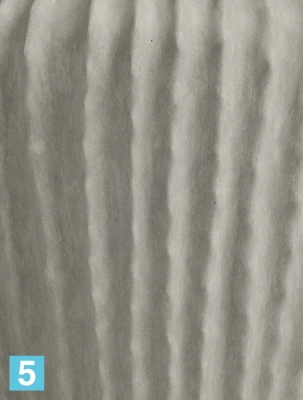 Кашпо TREEZ Effectory Moho Высокая Design-ваза, белый песок 30-d, 37-h