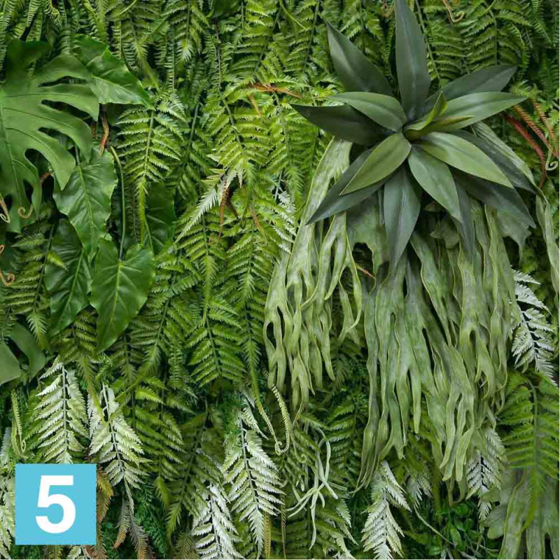 Фитостена Микс из папоротников искусственная Alseed