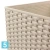 Кашпо с автополивом Prosperplast RATO SQUARE, мокко 40-l, 40-w, 75-h