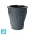 Кашпо FORM-PLASTIC Makata, антрацит 30-d, 32,5-h