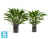 Калатея в горшке искусственная TREEZ Collection 85h