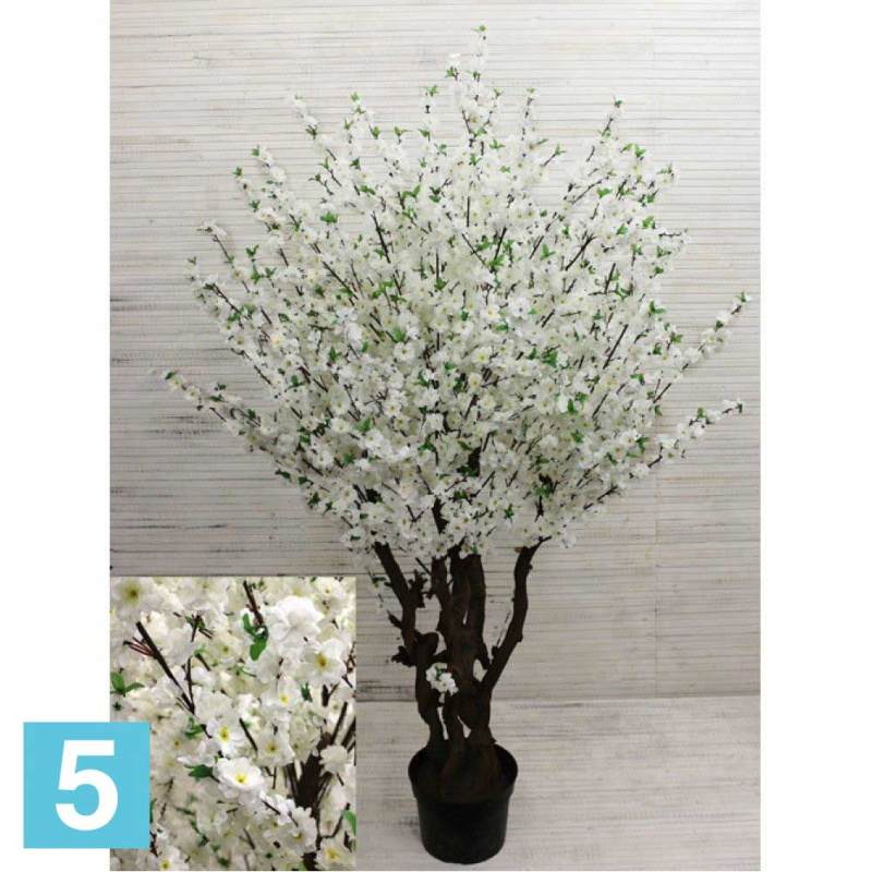 Сакура искусственная Alseed, белая, 240 см.