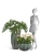 Кашпо TREEZ Effectory Aura Низкая Design-чаша, изумрудный лак 53-d, 31-h Кашпо TREEZ Effectory Aura Низкая Design-чаша, изумрудный лак 53-d, 31-h