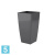 Высокое кашпо Artevasi Pisa, антрацит 40-l, 40-w, 78-h