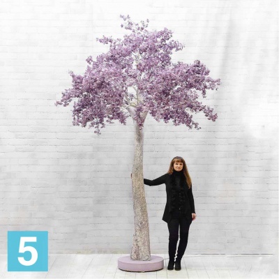 Дерево интерьерное искусственное Alseed, h-350 см., латексированный пластик в Москве