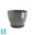 Напольное кашпо Ecopots Antwerp, серое 50-d, 40-h Напольное кашпо Ecopots Antwerp, серое 50-d, 40-h