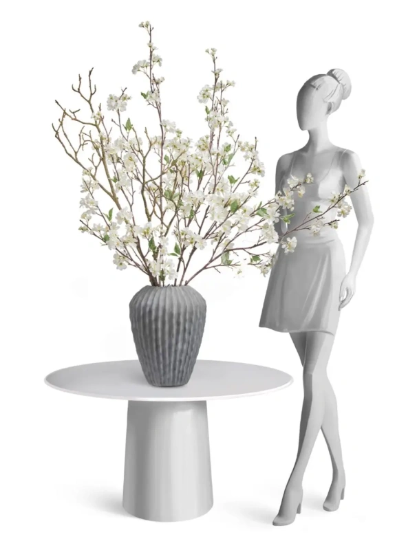 Искусственная ветка Сакуры белая Дворец императора средняя TREEZ Collection