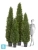 Туя искусственная TREEZ Collection Брабант пушистая уличная 150h (крона d-45, h-130)