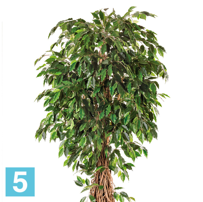 Фикус искусственный TREEZ Collection Лиана Де Люкс 300h