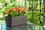Кашпо Lamela Begonia Rattan, графит металлик 56-l, 19-w, 19,5-h