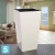 Кашпо с автополивом Prosperplast URBI SQUARE, белое 40-l, 40-w, 75-h