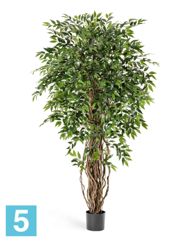 Фикус искусственный TREEZ Collection Френч Лиана Де Люкс 150h