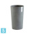 Высокое кашпо Ecopots Amsterdam-MH, серое 30-d, 50-h