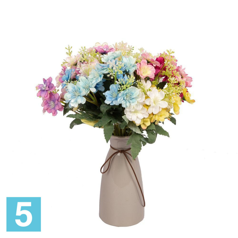 Букет Вишни*5 искусственный Alseed, h-30cм