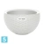Подвесное кашпо Ola Dom Rattan, белое 34-d, 20,9-h
