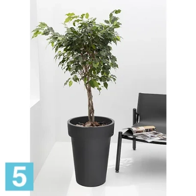 Кашпо Ola Dom LOFT LONG, мокко 56,3-d, 75-h