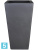 Кашпо Plain kubis, антрацит l-33 w-33 h-60 см