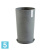 Высокое кашпо Ecopots Amsterdam-MH, серое 30-d, 50-h