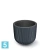 Кашпо Prosperplast MILLY круглое, антрацит 29,8-d, 25,7-h