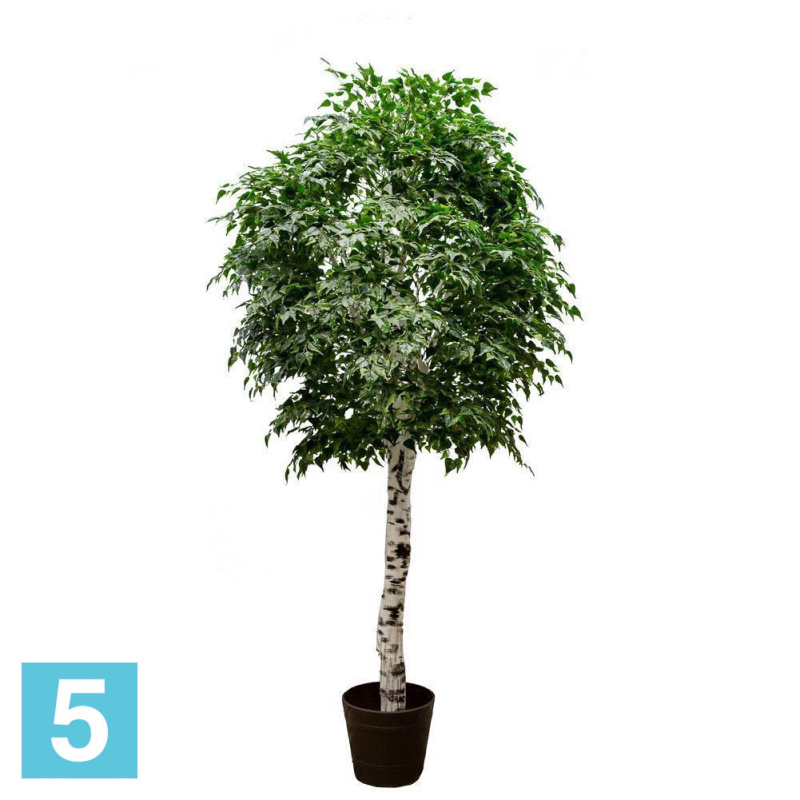 Береза искусственная Alseed, h-320 см., латекс