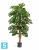Монстера на стволе искусственная TREEZ Collection 150h