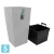 Высокое кашпо Prosperplast URBI SQUARE BETON, бетон 33-l, 33-w, 61-h Высокое кашпо Prosperplast URBI SQUARE BETON, бетон 33-l, 33-w, 61-h