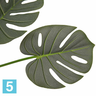 Куст Монстеры 7листов искусственный Alseed, h-69 см., Б