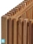 Кашпо TREEZ Effectory Timberline Низкий дивайдер, тёмное дерево 86-l, 33-w, 50-h